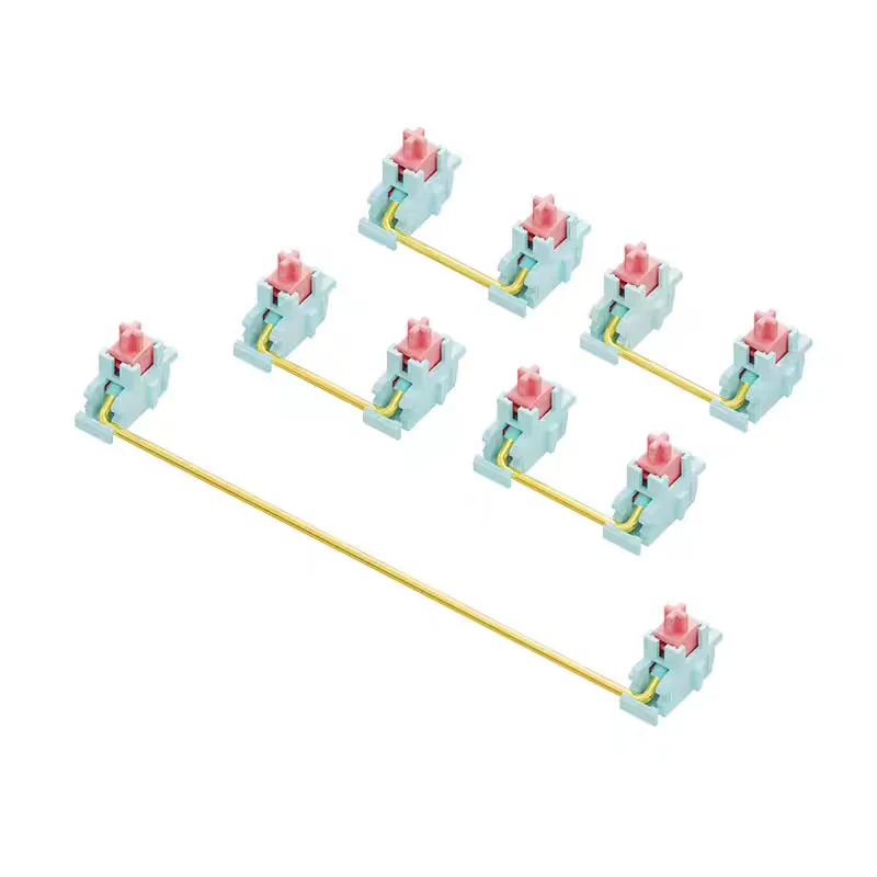 TTC Golden Pink Plate Mount Stabilizer (for total travel 3.6mm to 4mm)