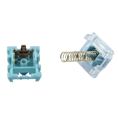 TTC 3 Pin 42g Tactile BLUISH WHITE (Factory Pre-lubed) SMD Switches For MX Mechanical Keyboard - IPOPULARSHOP