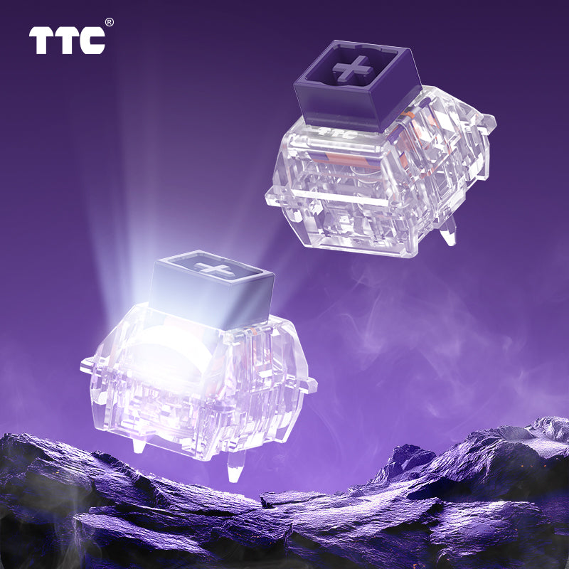 TTC RGB Sacred Heart KOM / Purple Heart KOM Gaming Switches
