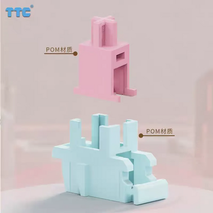 TTC Golden Pink Plate Mount Stabilizer (for total travel 3.6mm to 4mm)